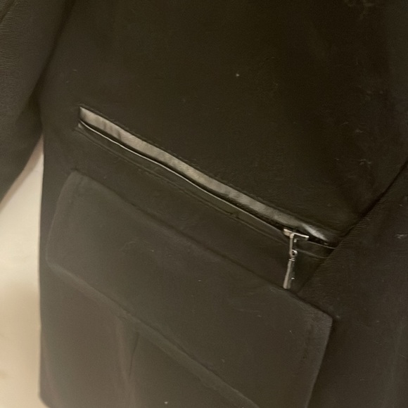 Addition Elle mixed media black blazer Size: 18 - Picture 7 of 9